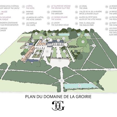 Hotel Du Domaine De La Groirie - Le Mans Trangé Buitenkant foto